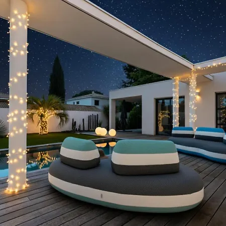 Boston Luxury With Pool And Cali Vibes فيلة Le Grau-dʼAgde