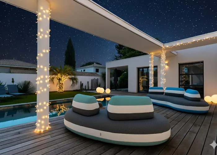 Boston Luxury With Pool And Cali Vibes Villa Le Grau-dʼAgde